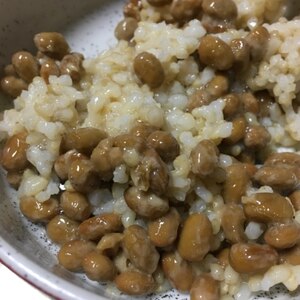 ふわとろ納豆ごはん